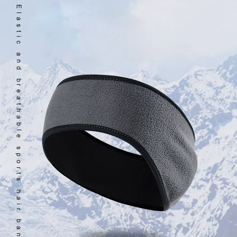 Winter Headband Fleece - Bandeau cache-oreilles en polaire pour l'hiver,