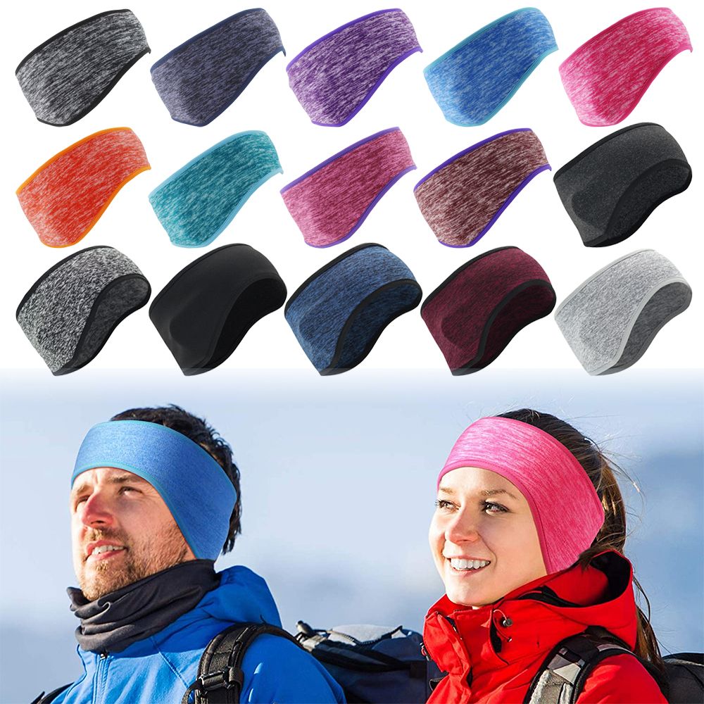 Winter Headband Fleece - Couvre-oreilles de sueur de cheveux de