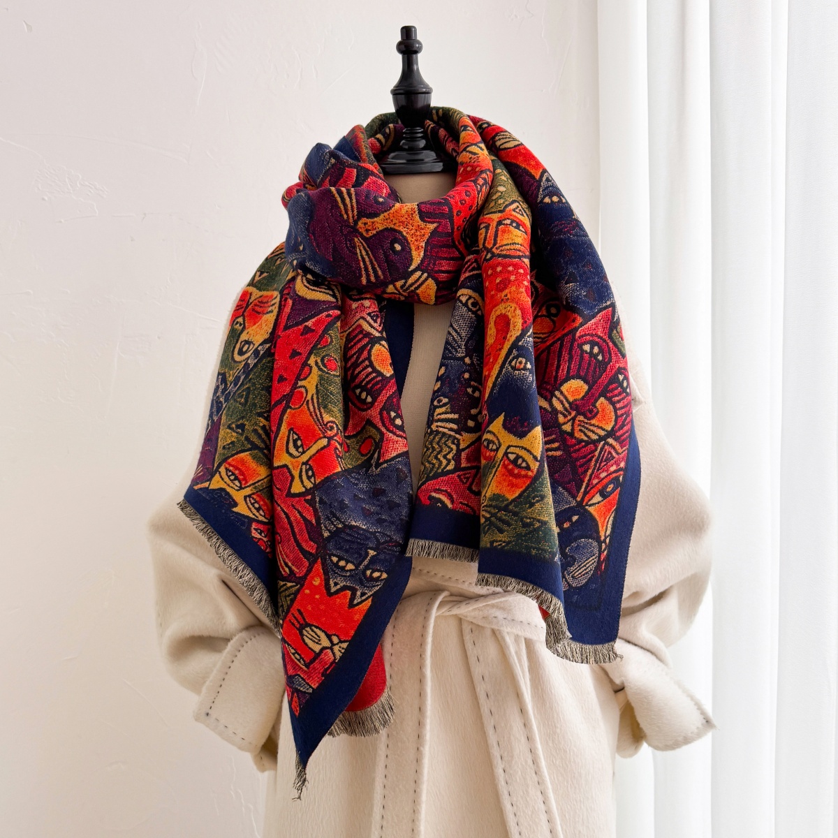 Écharpe Femme, Hijab, Châle en - Cashmere Pashmina Wrap avis et prix
