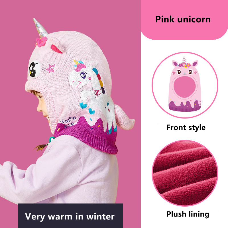 Ensemble écharpe et gants 3D p - Knit Beanie Hat Warm avis et prix