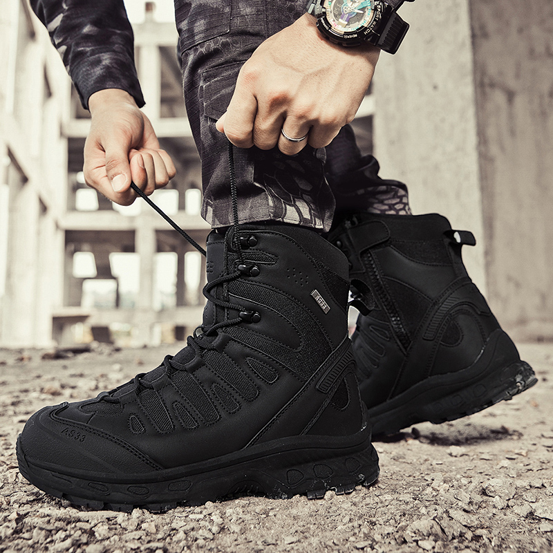 Bottes tactiques pour hommes à - Waterproof Winter Boot avis et prix